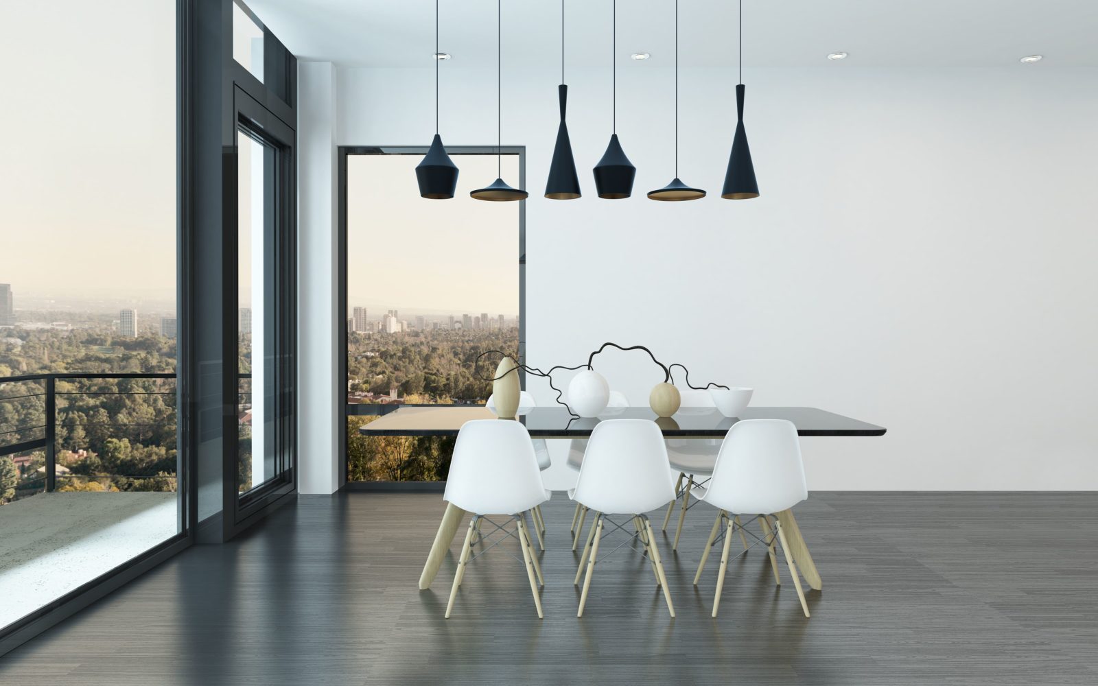 Une salle à manger bien décorée pour encourager mon appétit